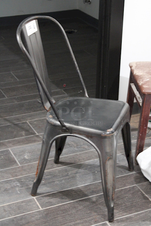 FDW Restaurant Dining Chairs, Indoor/Outdoor, Metal, 18 Inch Seat Height. 4x Your Bid - Image 2 of 7