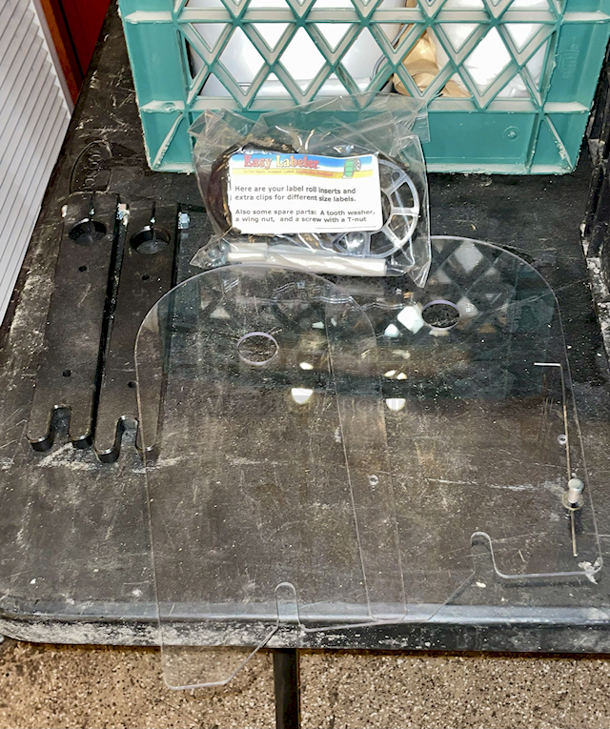 ALL FOR ONE! Manual Label Machine, Easy Labeler Roll Inserts & extra clips for different size labels, Emily Wing Capper, Valuetrex VX01-20” Series Sediment Cartridge. - Image 2 of 3