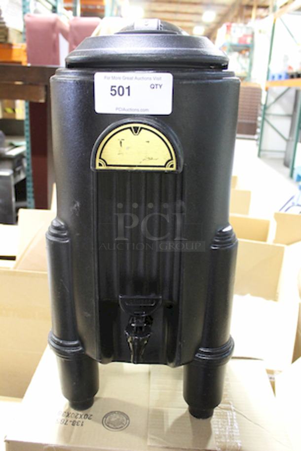 OUTSTANDING!! Cambro CSR5110 Camserver® 5 Gallon Black Insulated Beverage Dispenser