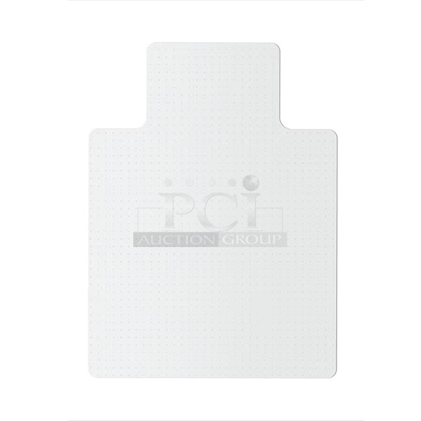 Tenex 3-ft x 4-ft Clear Rectangular Indoor Chair Mat For Low Pile Carpet.  - Image 2 of 7