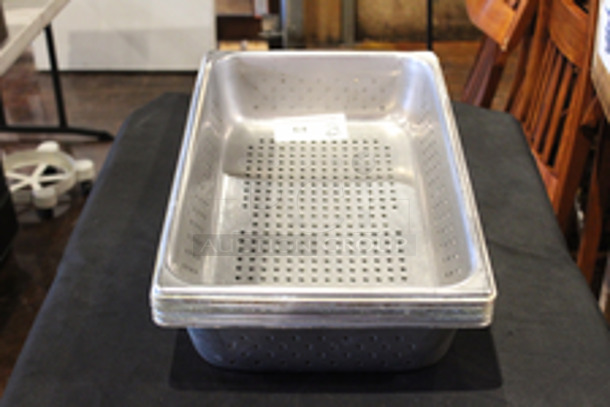 Holy Haberdashery! 4” Deep Perforated Steam Pans, Stainless Steel
21x12x4
6x Your Bid
