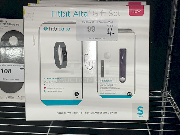 Fitbit Alta Gift Sets. Includes Fitness Wristband and FitBit Alta Classic Accessory Band. 4x Your Bid