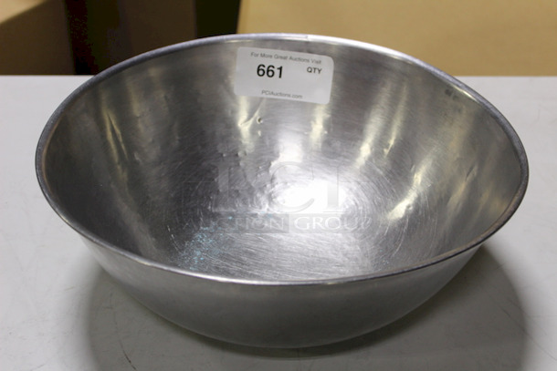 GRADUATED! Stainless Steel Mixing Bowl, 16x6 - Image 3 of 3