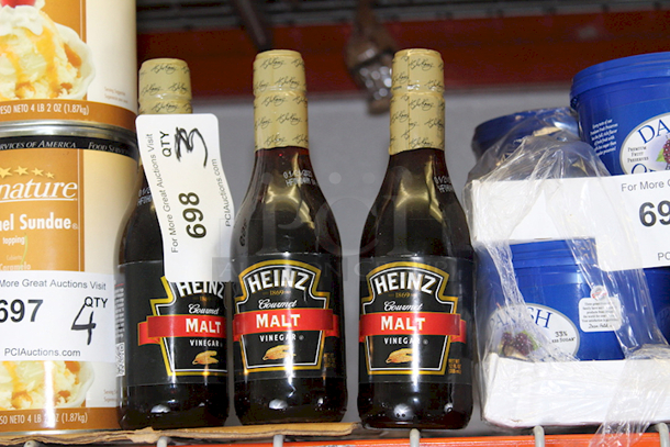 Heinz Gourmet Malt Vinegar - 12 Fl Oz - 3x Your Bid - Image 1 of 1