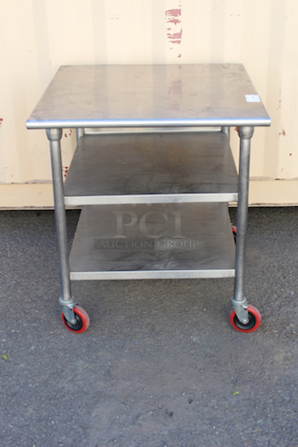 OUTSTANDING! Mobile Equipment Stand With (2) Undershelves. 36x34x37-1/2 - Image 1 of 6