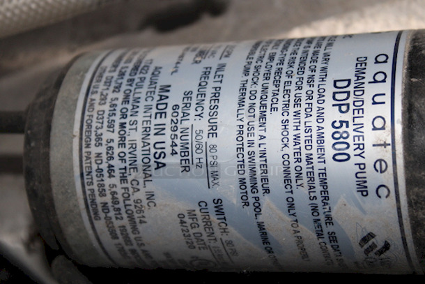 AMAZING! Crown Verity CV-PHS-4C Space Saver Single Bowl Cold Water Portable Hand Sink Cart, With Electric  Pump & Hands Free Pump Saver Foot Pedal, Soap Dispenser Holder and Paper Towel Dispenser On Commercial Casters. Keys Not Included. 120v 25x24-1/4x47-3/4 - Image 4 of 11