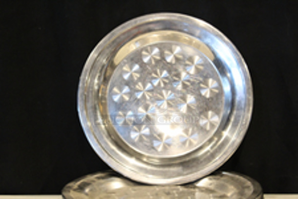 SWEET! 11-1/2” Round Platter, Stainless Steel.
10x Your Bid
 - Image 3 of 3