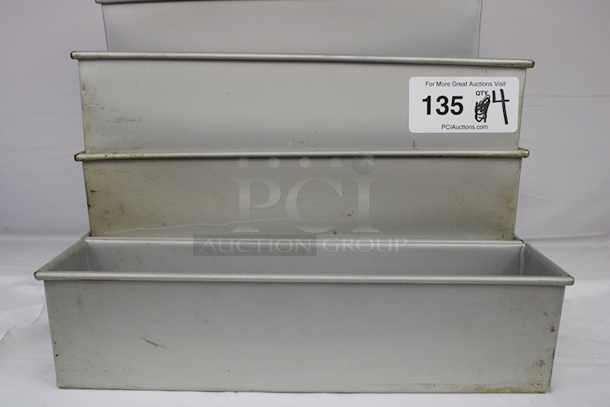 AMAZING! Focus Foodservice 904650 16 in. x 4 in. Single Pullman 2-Pound Bread Pan, Glazed Aluminum Steel. 4x Your Bid - Image 2 of 2