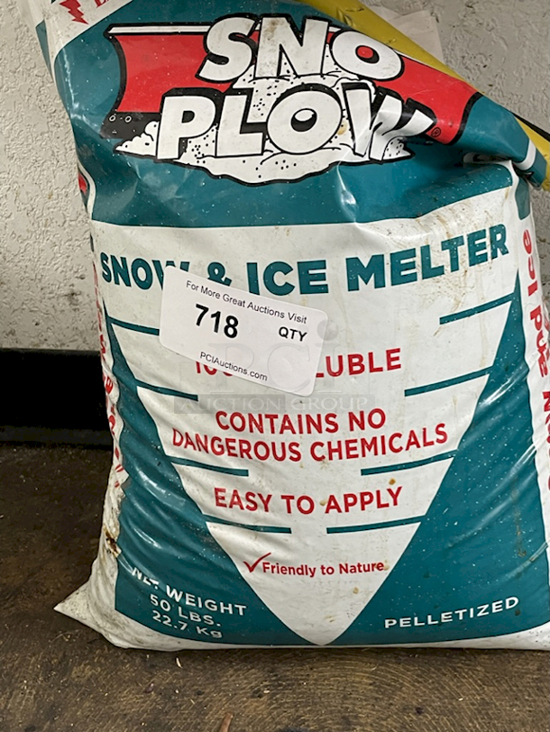 Sno Plow Ice Melt, 50lbs. Pelletized  - Image 1 of 1