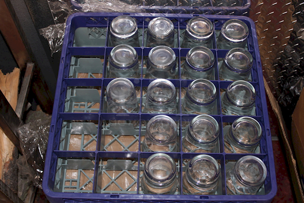 NICE!! Set Glass Racks With Extenders  & (18) Pint Glasses. 4x Your Bid - Image 4 of 4
