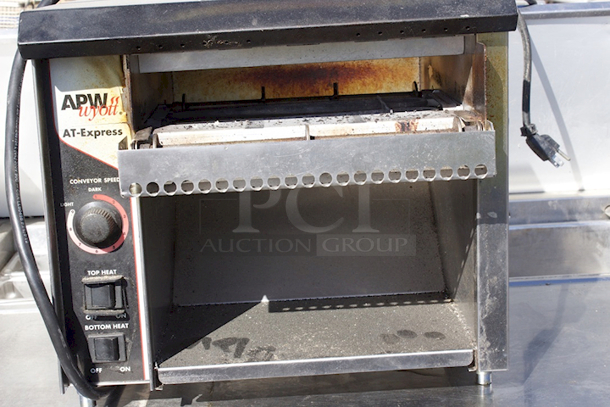 APW Wyott ATExpress-1 Conveyor Toaster with 1 1/2" Opening (ATEXPRESS) - 120V - Image 5 of 7
