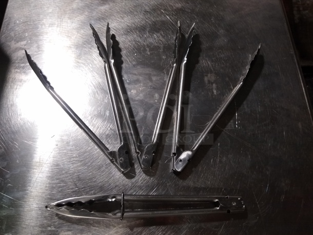 12 in. Tongs x4 - Image 1 of 3