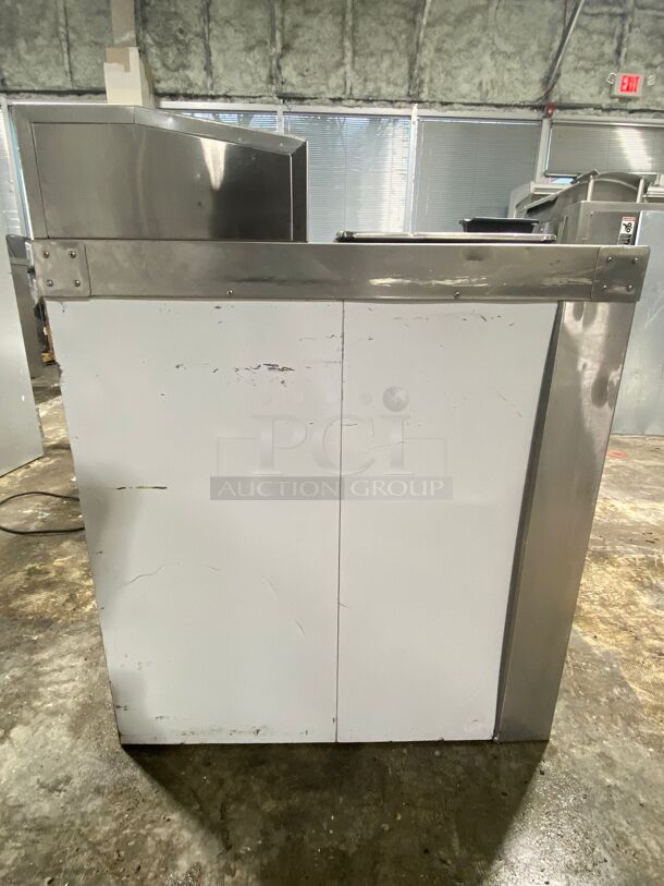 54"W Ice Cream Dipping Cabinet with Flavor rail
 - Image 2 of 5