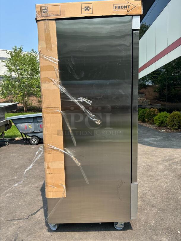 Brand New Scratch & Dent Dukers D55R 55" 2-Door Commercial Reach-In Refrigerator in Stainless Steel
 - Image 2 of 5