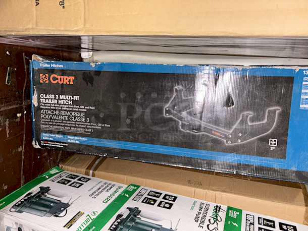 Curt Class 3 Multi-Fit Trailer Hitch, Gross Trailer Weight: 8,000 lbs. Weight Distribution: 12,000 lbs. - Image 3 of 4