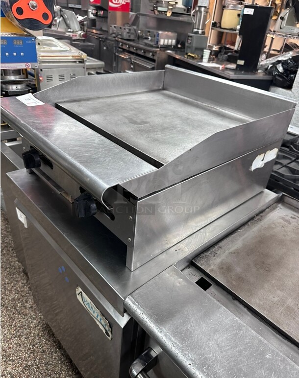 Certified Working American Range 24 Inch Gas Flat Grill Griddle NSF - Image 6 of 6