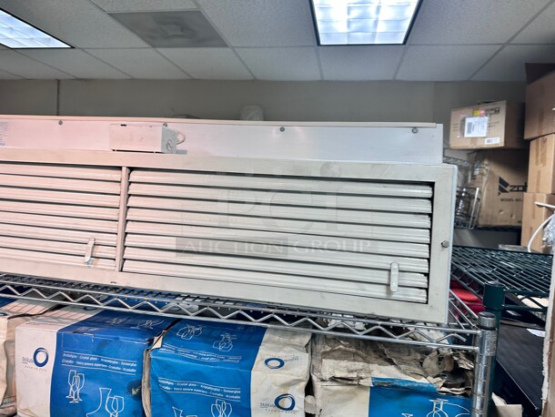Working Mars 48CH-O inch High Velocity Series 2 Air Curtain, for 48 inch wide door, unheated, galvanized steel cabinet 115 Volt  - Image 2 of 7