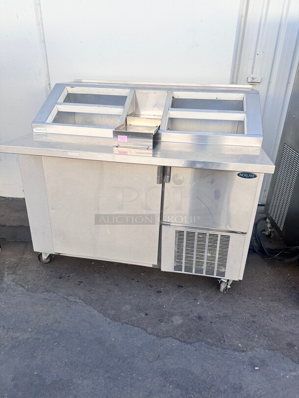 Nor-Lake ZF122SMS/0-2 54" Ice Cream Topping Cabinet, w/ 16 Openings 115 Volt Working - Image 1 of 9
