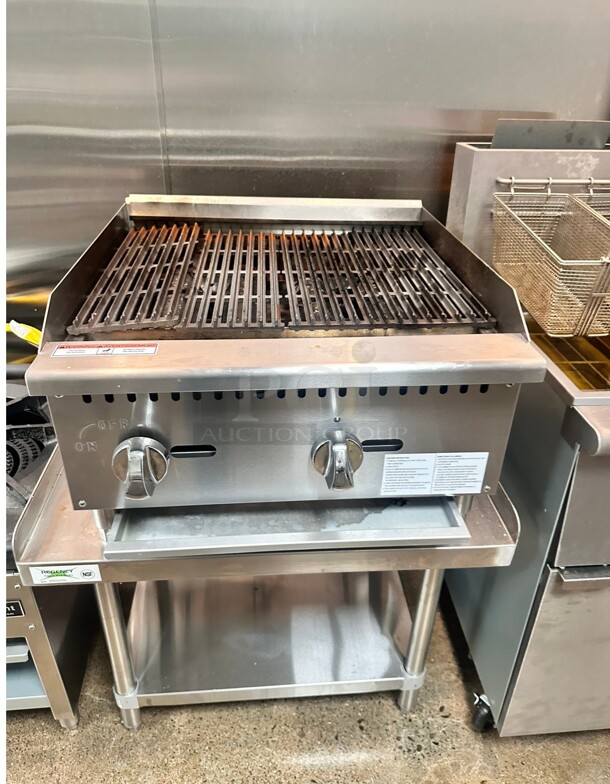 Empura E-ECTC-24/NG 24 inch Countertop Radiant Heat Charbroiler - Image 4 of 4