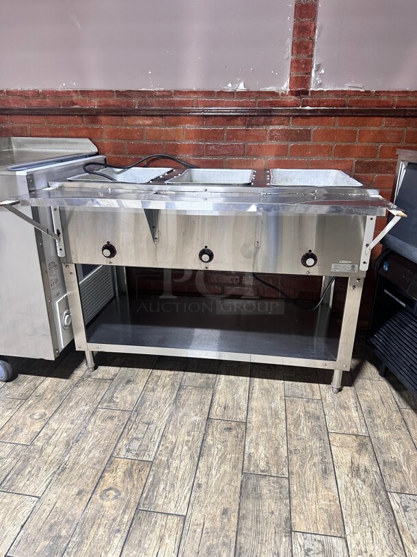 Late Model Cozoc ST5005E-5 - Hot Food Table, electric, wet or dry operation, , (3) wells, infinite controls Working - Image 3 of 9