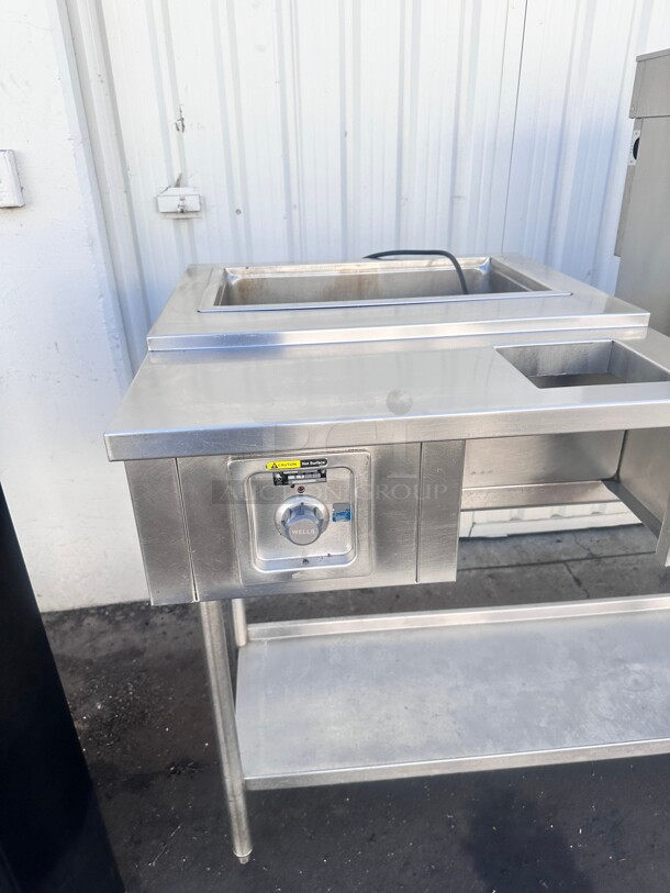 Wells MOD-100D Counter Top Hot Food Well w/ (1) Full Size Pan Capacity, 120 Volt Working - Image 5 of 10