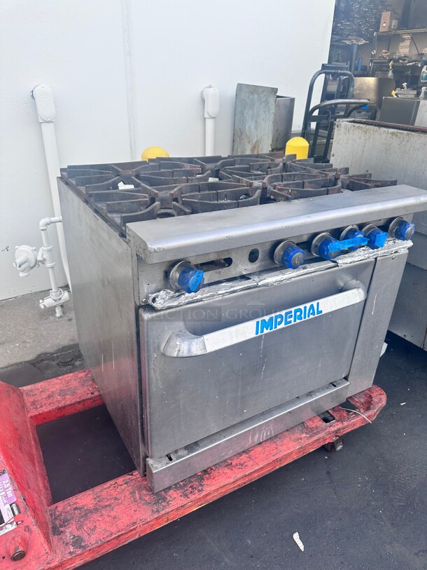 Imperial 36 Inch Gas 6 Burner With Oven  - Image 5 of 6