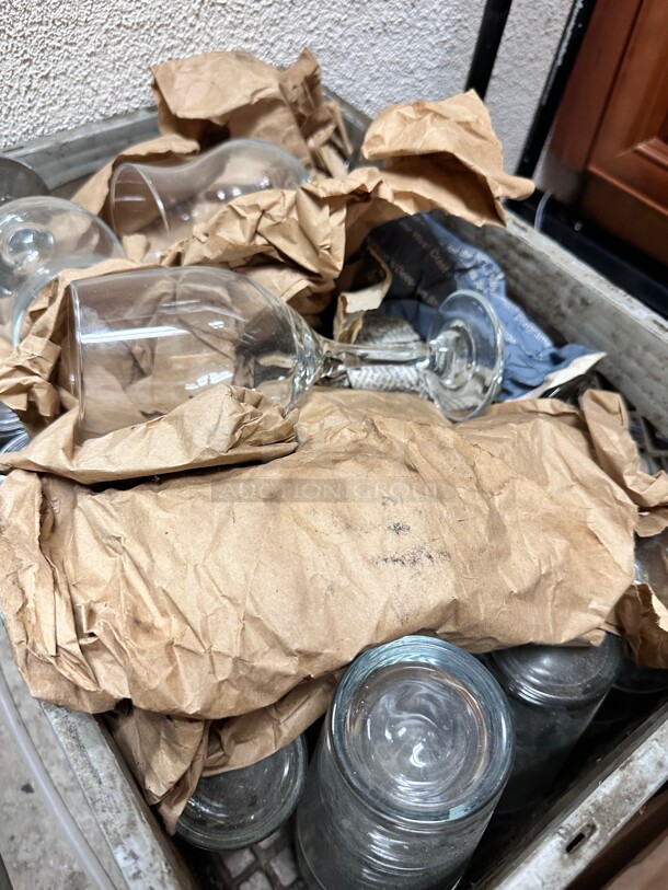 One Lot Of Glass Cups - Image 1 of 3