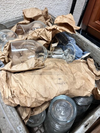 One Lot Of Glass Cups