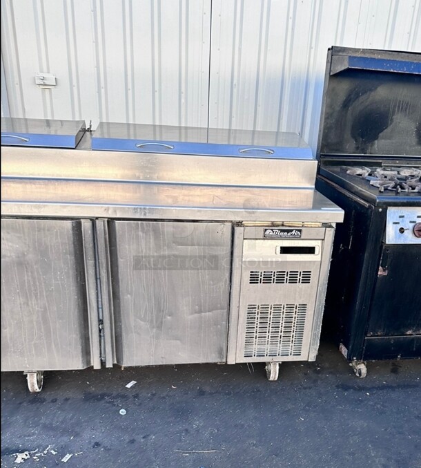 Blue Air BCPP-100 Commercial Pizza Table 115 Volt Working - Image 4 of 8