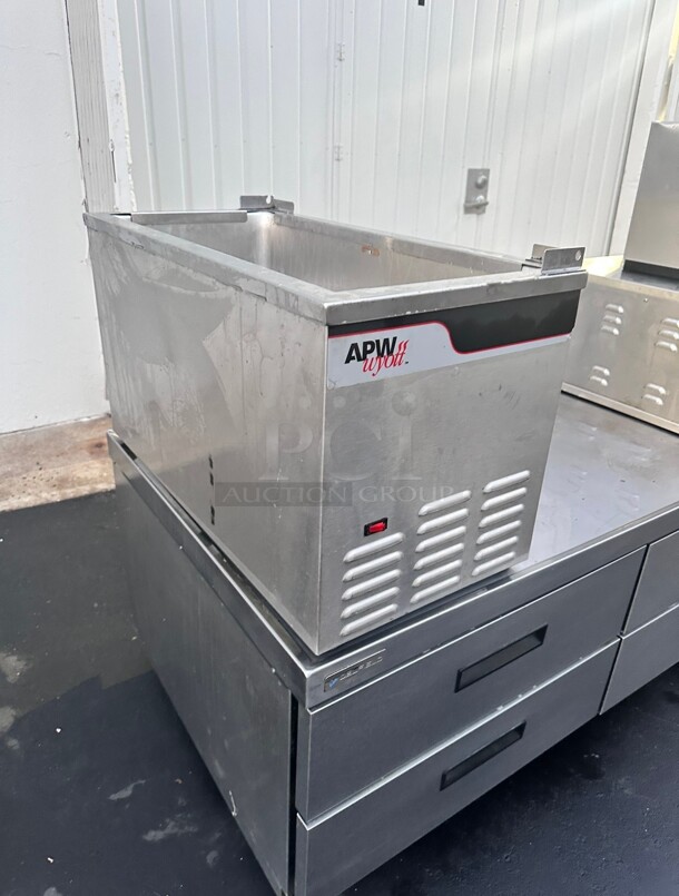APW Wyott CTCW-43 Countertop Cold Food Well - 120V Working - Image 2 of 6