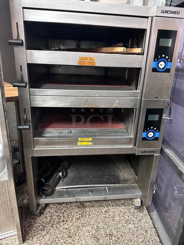 late Model Wiesheu Bizerba EBO68-M-X1622-E Electric Deck-Type Bakery Pizza Oven 220 Volt NSF Working Made In Germany - Image 6 of 8