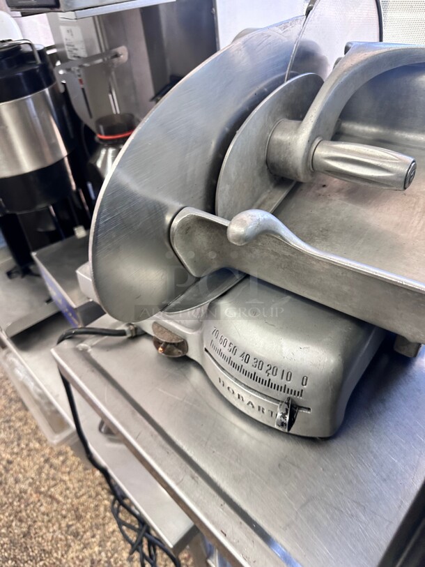 Hobart Commercial Meat Cheese Slicer 115 Volt Working - Image 4 of 6
