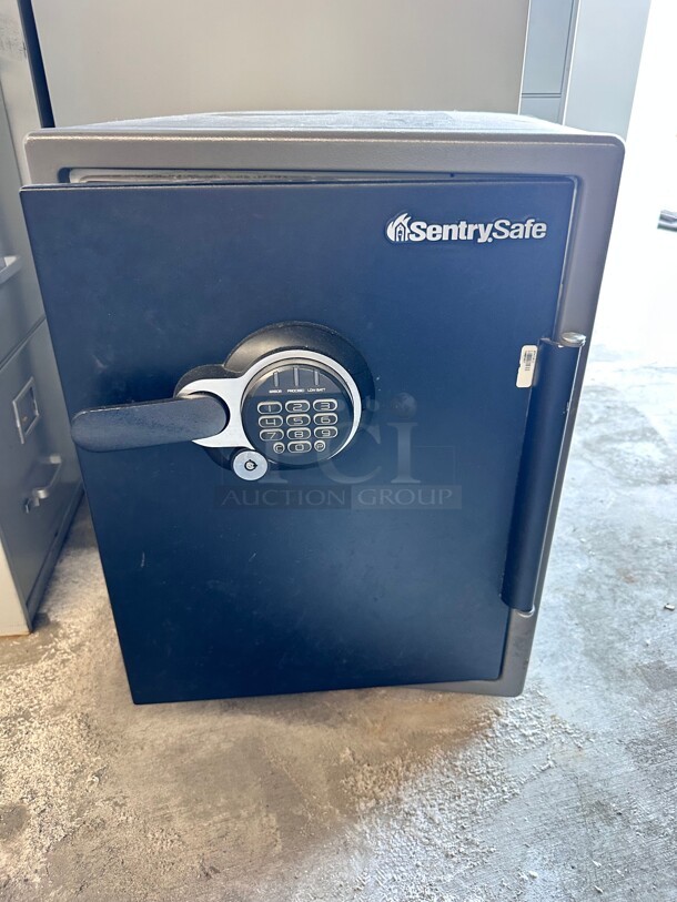 Sentry Safe 1.2 cu. ft. Fireproof & Waterproof No Key Or Combination Safe Is Open  - Image 7 of 7