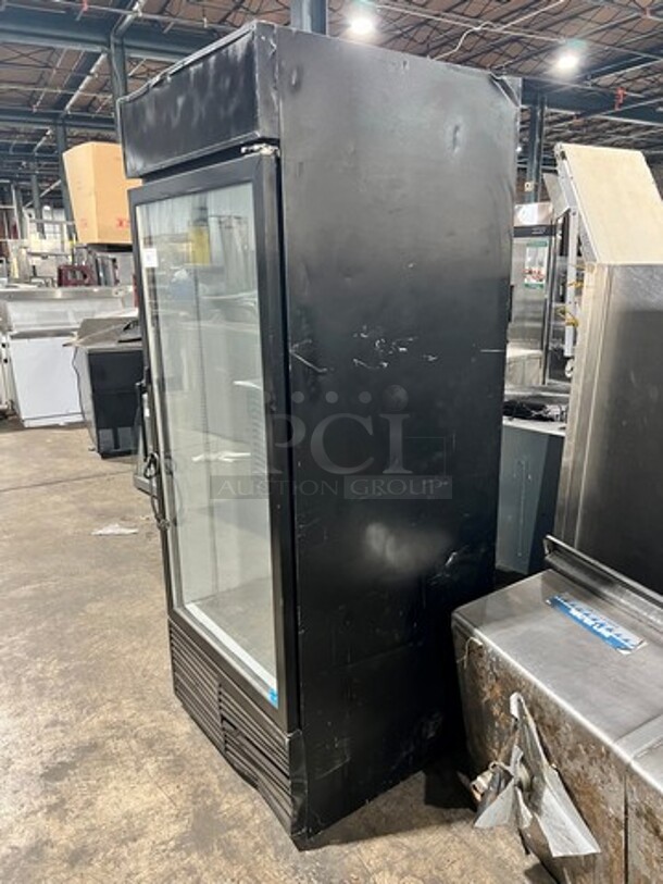 Habco Commercial Single Door Reach In Cooler! With View Through Door!  Model: ESM28 SN: 28050133 115V 60HZ 1 Phase - Image 2 of 9