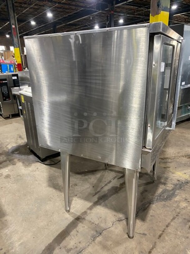 Imperial Commercial Natural Gas Powered Convection Oven! With View Through Door! With Metal Oven Racks! Stainless Steel! On Legs! - Image 2 of 7
