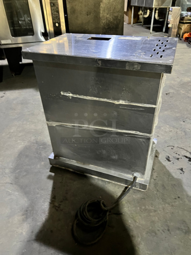 Attias Commercial Countertop Electric Powered Rotisserie Machine! With View Through Door! All Stainless Steel! - Image 3 of 9
