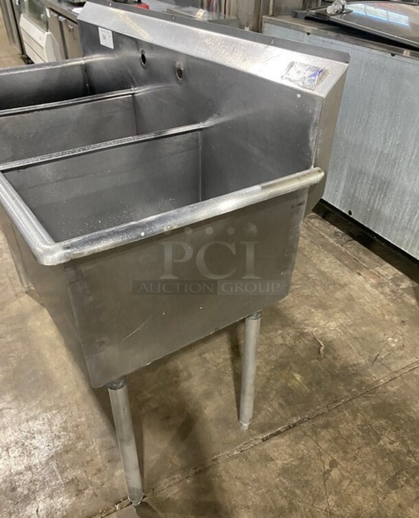 Stainless Steel 3 Compartment 
Dishwashing Sink! - Image 2 of 8