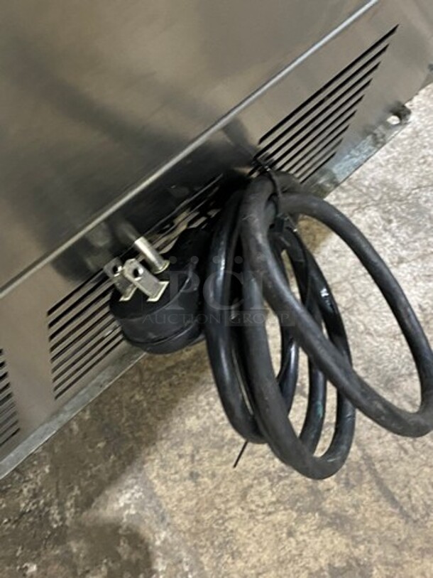 Beverage Air Single Side Access Milk Cooler! Stainless Steel! On Casters! Model: SM49N 115V 60HZ 1 Phase - Image 8 of 8