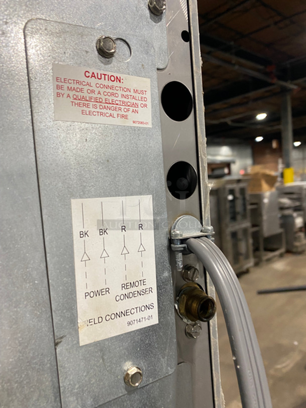 Ice-O-Matic Commercial Ice Making Machine! On Commercial Ice Bin! All Stainless Steel! On Legs! Model: ICE1006HR6 SN: 15051280011676 208/230V 60HZ 1 Phase - Image 9 of 10