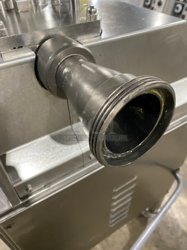 WOW! Commercial Floor Style Multi-Purpose Stuffer Machine! Great For Stuffing Meat, Sausage, Pasta! All Stainless Steel! On Casters! - Image 6 of 10