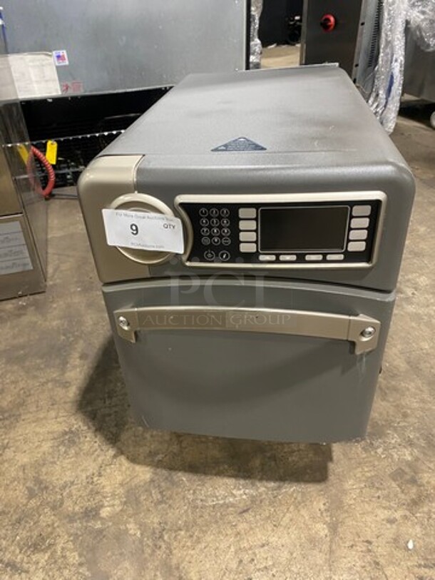 LATE MODEL! 2019 Turbo Chef Commercial Countertop Rapid Cook Oven! On Small Legs! Model: NGO SN: NGOD50618 208/240V 60HZ 1 Phase