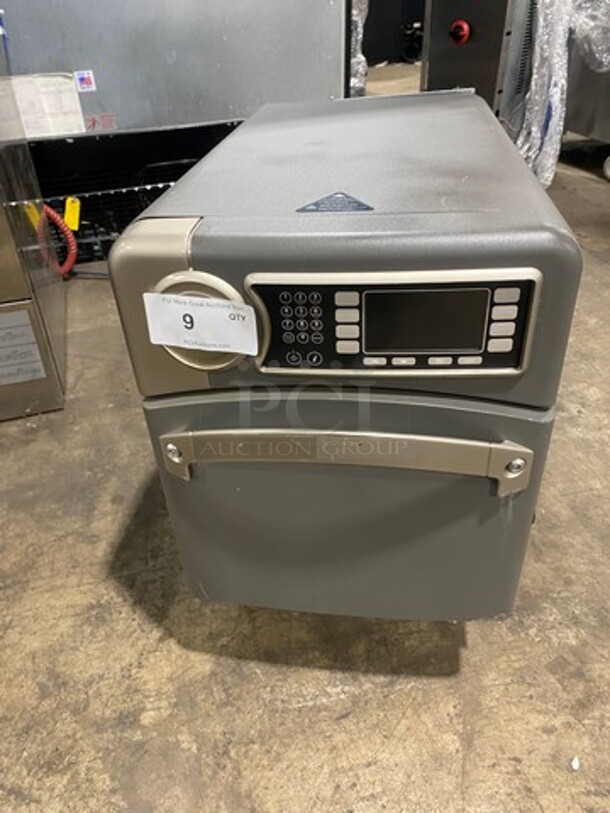 LATE MODEL! 2019 Turbo Chef Commercial Countertop Rapid Cook Oven! On Small Legs! Model: NGO SN: NGOD50618 208/240V 60HZ 1 Phase - Image 1 of 8