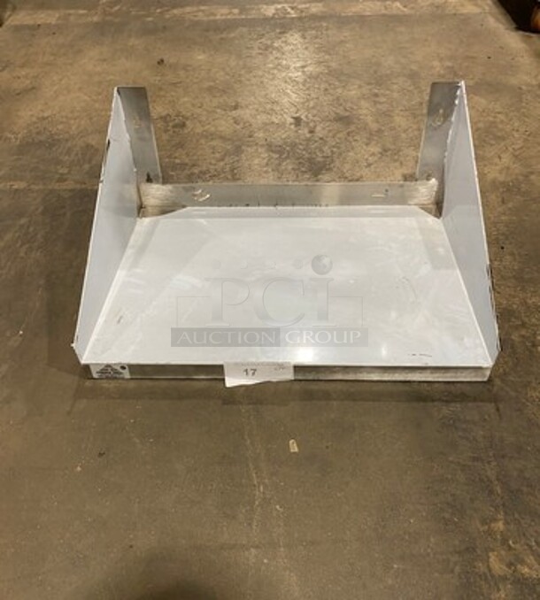 NEW! Advance Tabco Commercial Solid Stainless Steel Wall Mount Shelf! Model: MS1824 - Image 1 of 5