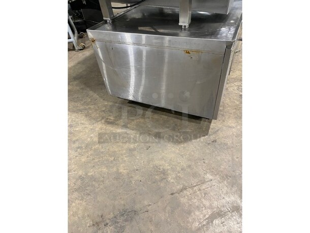 Nice! RANDELL Stainless Steel Commercial 2 Drawer Chef Base on Commercial Casters! MODEL:20048SC SN: W1381640-1 115V 60hz - Image 3 of 7
