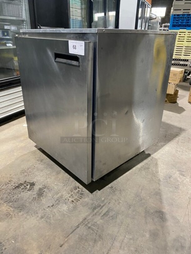 Delfield Enodis Commercial Single Door Lowboy/Worktop Cooler! All Stainless Steel! On Casters! Model: 407CADHL SN: 0507036102124T 115V 60HZ 1 Phase - Image 2 of 10