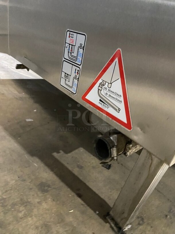 Rational All Stainless Steel Commercial Natural Gas Powered Combi Convection Oven! With View Through Door! With Digital Touch Controls! On Legs! - Image 8 of 8