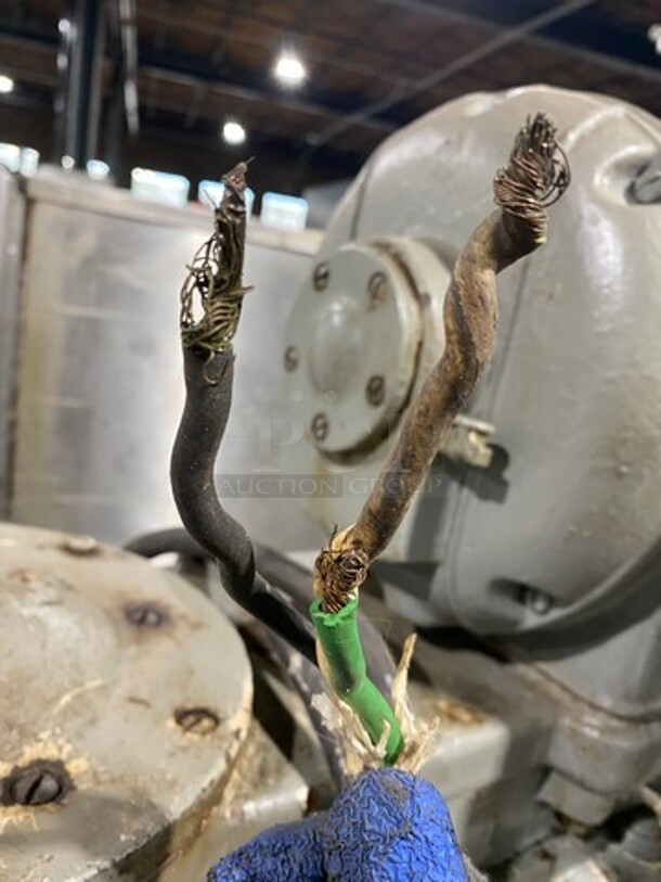 Hobart Commercial Floor Style Heavy Duty Mixer! With Mixing Bowl! With Hook Attachment! - Image 10 of 11