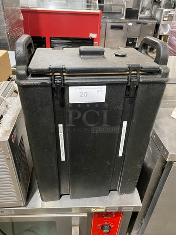 Cambro Insulated Beverage Dispenser/ Holder! With Side Handles! With Lid! - Image 1 of 5