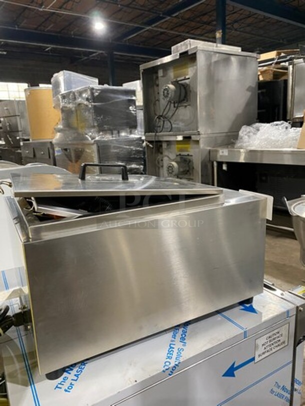 LATE MODEL! 2019 Commercial Countertop Electric Powered Pasta Cooker! With Metal Baskets! Stainless Steel! Model: EPC4 110V - Image 2 of 9