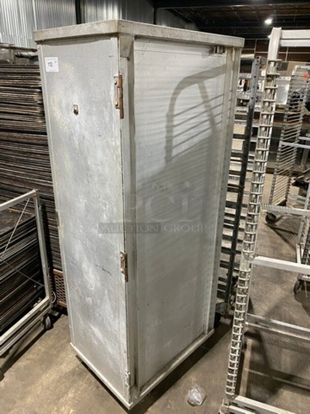 Commercial Single Door Enclosed Pan Rack! Solid Stainless Steel! On Casters! - Image 2 of 7
